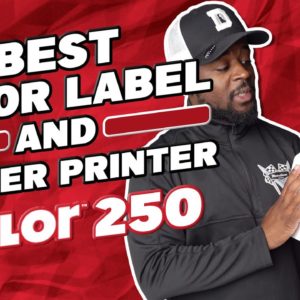 Best Color Label & Sticker Printer For Your Business (Unboxing The iColor250)