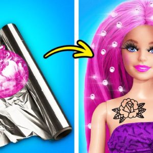 Mini Crafts For Dolls 😍 DIY Miniature Doll Hacks and Dollhouse Crafts Ideas. Crafts Out Of Plastic