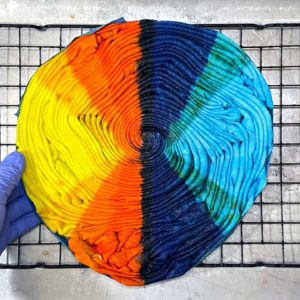 How to Tie Dye - Pattern #565 - Sunset Surfer Spiral Tie Dye T-Shirt Tutorial (HWI)