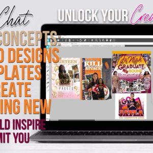 Designing with inspiration from templates and old designs