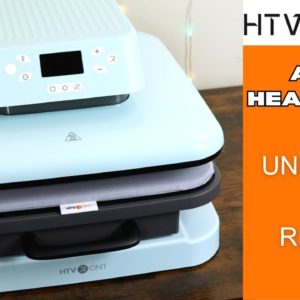 HTVRONT Summer Party! - Unboxing and Auto Heat Press Review!