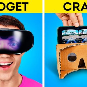 How to Make a Smartphone VR Using Usual Materials 😮 And Other Cool Crafts to Become a Pro