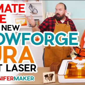 NEW Glowforge Aura Craft Laser First Look! + What It Does and How it Compares to the Glowforge Pro!