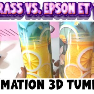 SUBLIMATION 3D TUMBLERS | WHICH PRINTER IS BETTER? EPSON ET 15000 or SAWGRASS SG500 |