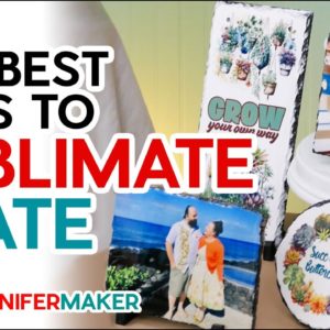 Sublimation Photo Transfer on Rock Slate | Sublimation for Beginners