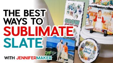 Sublimation Photo Transfer on Rock Slate | Sublimation for Beginners