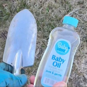 The brilliant baby oil hack only gardeners know