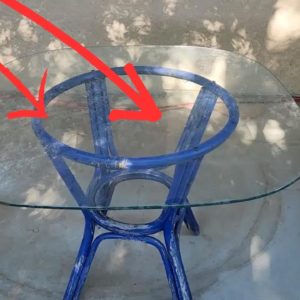 The GENIUS new way people are redoing their old patio furniture