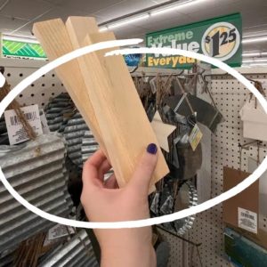 The new Dollar Store wood hack everyone will be copying!