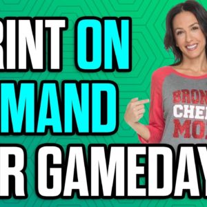 Top 3 Heat Transfers for Print on Demand Game Day T-Shirts