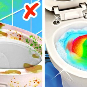 Useful Cleaning Hacks That Will Make Your Toilet and Bathroom Shine 🚽🌟✨