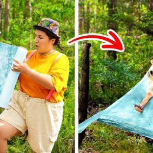 Cool Camping Ideas And Hacks To Survive in the Wild 🌳🌲