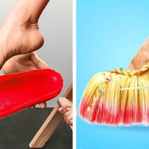 DIY Shoe Transformation 🤩 Tricks to Make High Heels And Designer Shoes