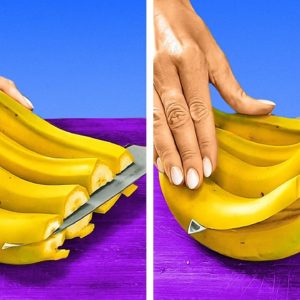 How To Peel & Cut Banana 🍌🍌🍌 How to Peel And Slice Fruits And Vegetables 🍊