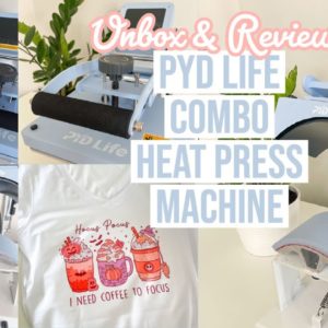 UNBOX & REVIEW PYD LIFE 2 IN 1 COMBO HEAT PRESS | HAT PRESS ATTACHMENT | SUB ON PHOTO SLATE