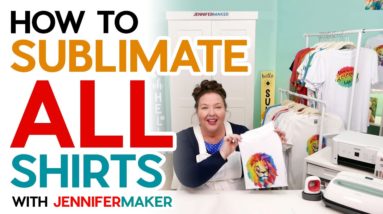 How to Sublimate ALL Shirts for Spectacular Results | Whites, Colors, Cottons, Polys + Hacks!