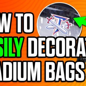 How to Decorate Stadium Bags WITHOUT a Heat Press