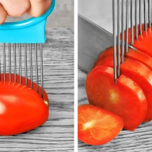 How To Peel And Cut Vegetables And Fruits 🍅🥒 Cut And Slice Food Easier Than Ever