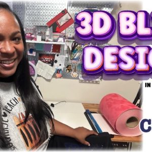 Crafts & Convos | 3D Bling Design | Silhouette Studio | How to Make a Rhinestone Shirt | Siser Romeo