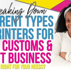 Print Methods: Choosing the Perfect Fit for Your Craft Business Part 2