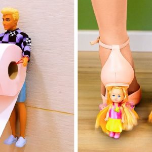 Fantastic Doll Reuse Crafts and Hacks 🤩😍 Barbie Crafts For Home Decoration