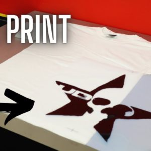 Screen Printing On The Side Of T-Shirts