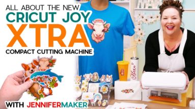 The NEW Cricut Joy Xtra: What Can it Do? Prepare to be AMAZED!