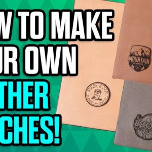 Unleash Your Creativity with DIY Leather Patches‼️