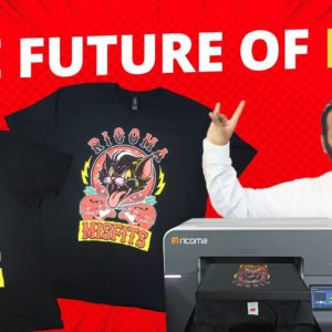 We Put Our NEW DTG PRINTER to the Test with Rock & Roll Tees!