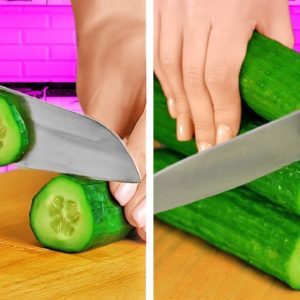 How To Peel And Cut Fruits And Vegetables 🥒🍅🥕 How to Peel Mango, Banana And Pomegranate