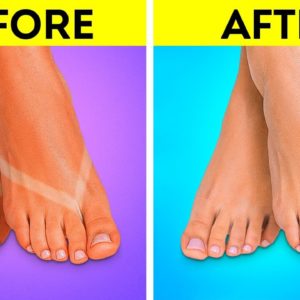 Foot Care Hacks 🦶👣 Smart Hacks To Keep Your Feet Nice And Smooth