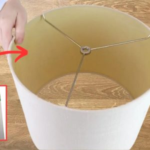 Got an old lampshade lying around? Steal this BRILLIANT DIY idea!