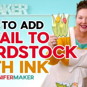 How to Ink Cardstock Edges | Add Depth to Layered Cards