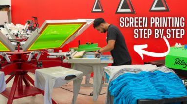 Screen Printing T-Shirts: The Complete Process Revealed