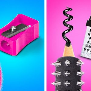 Smart School Hacks And Creative Ideas For DIY School Supply 🎨🖌😍