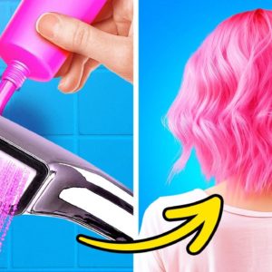 🌈Colorful Hair Hacks For Girls || DIY Beauty Tricks And Smart Girly Hacks 👠💎