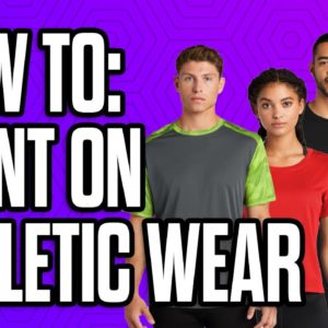 How To Print On Athletic & Performance Wear | Heat Printing 100% Polyester