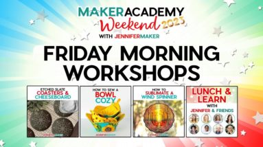 Maker Academy Weekend 2023: Friday Morning Workshops