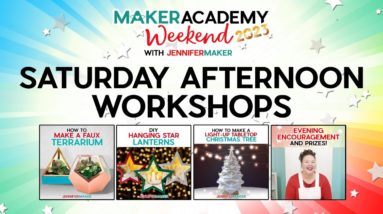 Maker Academy Weekend 2023: Saturday Afternoon Workshops