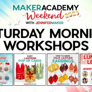 Maker Academy Weekend 2023: Saturday Morning Workshops