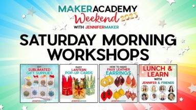 Maker Academy Weekend 2023: Saturday Morning Workshops