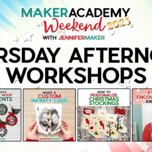 Maker Academy Weekend 2023: Thursday Afternoon Workshops