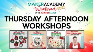 Maker Academy Weekend 2023: Thursday Afternoon Workshops