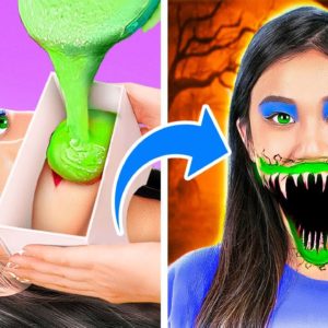 SFX Makeup Ideas For Halloween || Halloween Make up Transformation And Beauty Hacks For Girls 👠🎃👻