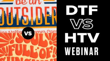 HTV vs DTF: What's The Difference Between Heat Transfer Vinyl and Direct To Film?