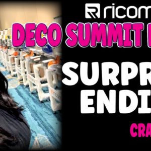 MUST SEE APPAREL BUSINESS VLOG | RICOMA DECO SUMMIT | EMBROIDERY | SURPRISE TRIP