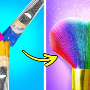 Colorful Beauty Hacks And DIY Makeup Ideas For Girls 💄