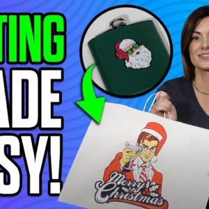 Easy Holiday Gift Ideas | Using A Heat Press & DTF Transfers