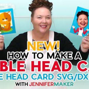 How To Make Bobble Head Cards | Customize With A Photo!