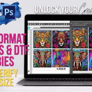 Silhouette Studio to Photoshop for Beginners| How to Verify Design Size